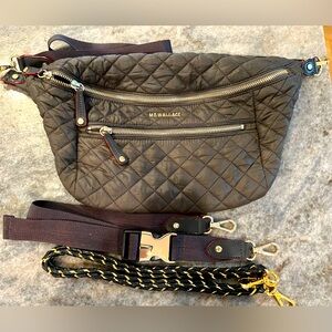 MZ Wallace Crosby Sling in Magnet color